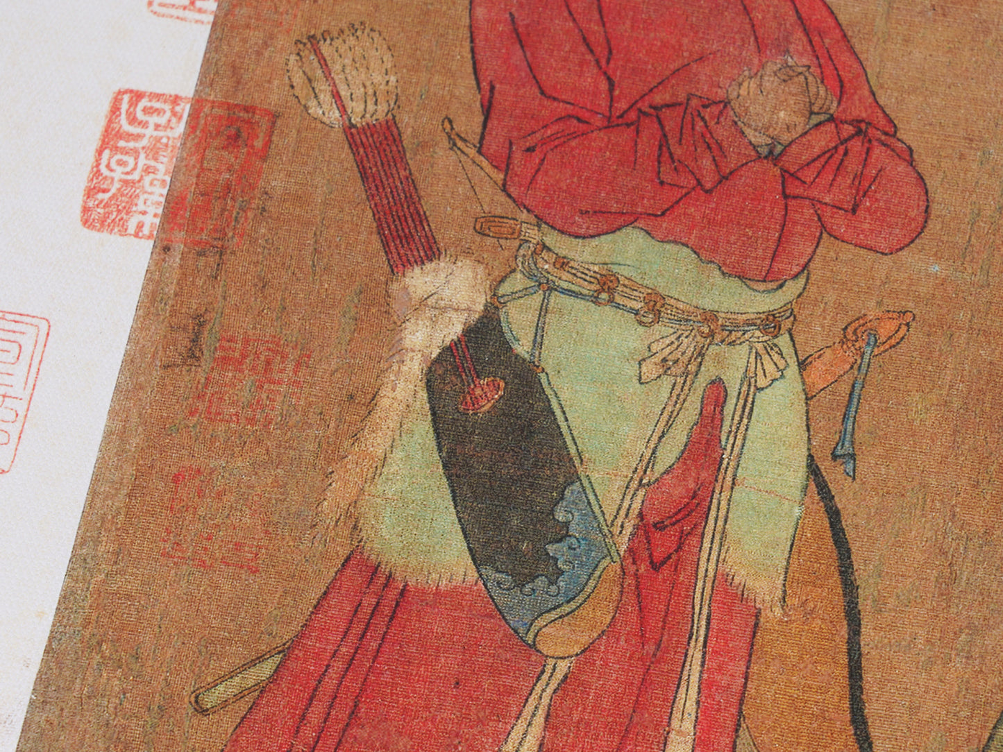 <Four Generals of Song Dynasty Revival> Framed Artprint