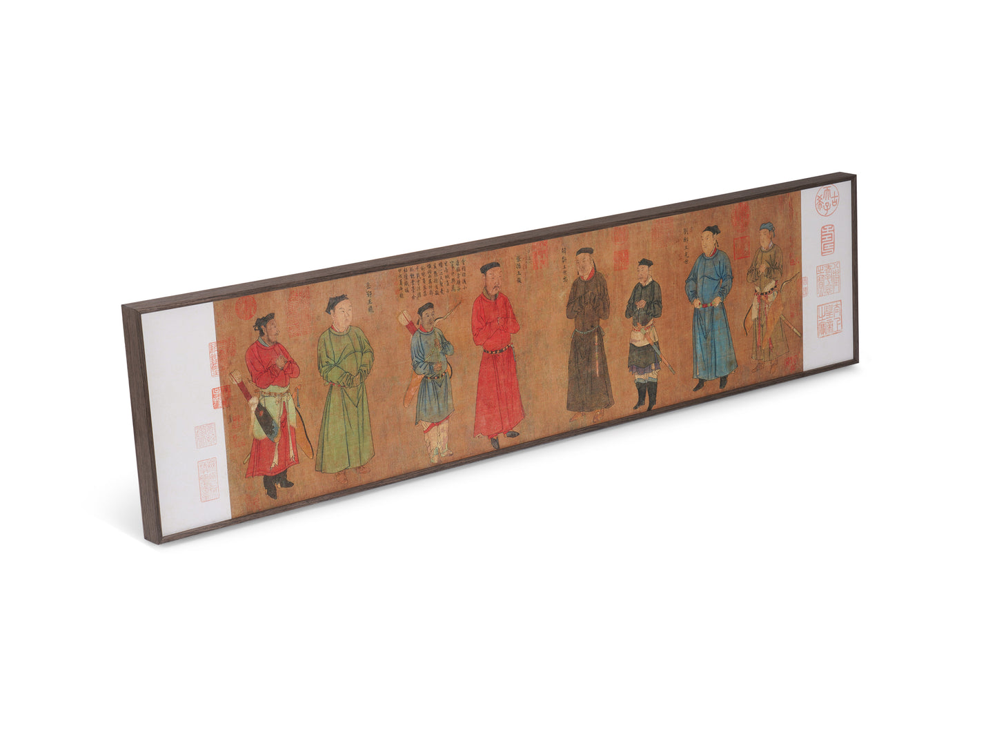 <Four Generals of Song Dynasty Revival> Framed Artprint