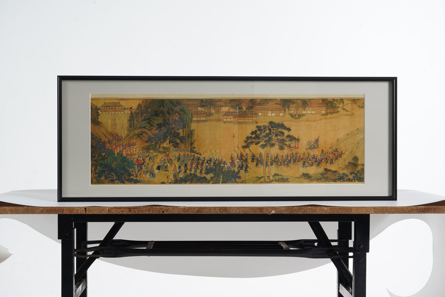 Ming Dynasty <The Battle Against Piracy Painting> Left Section