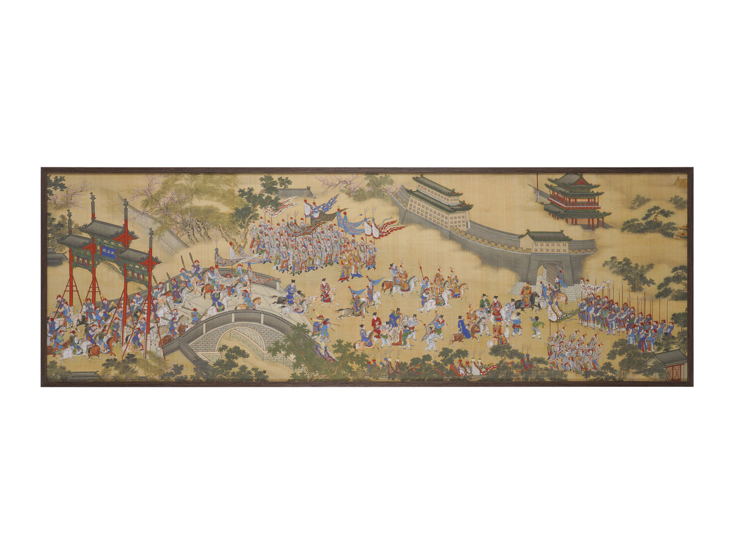 <Return Clearing of Imperial Procession> Right Section