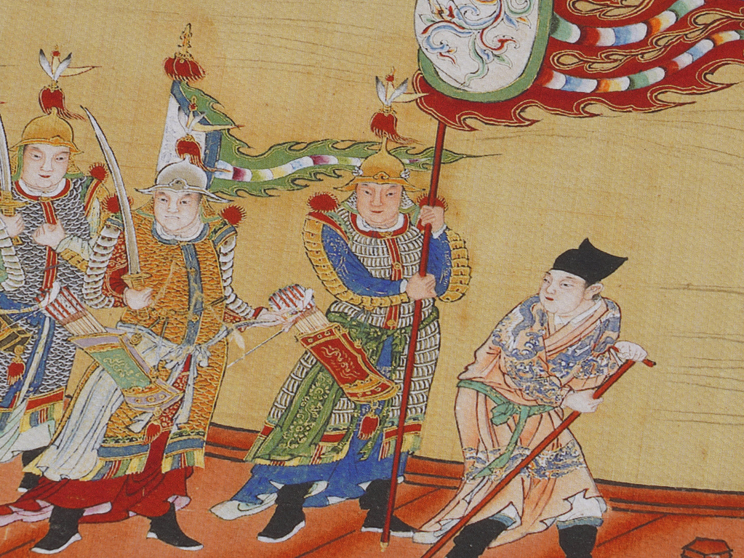 <Return Clearing of Imperial Procession> Left Section