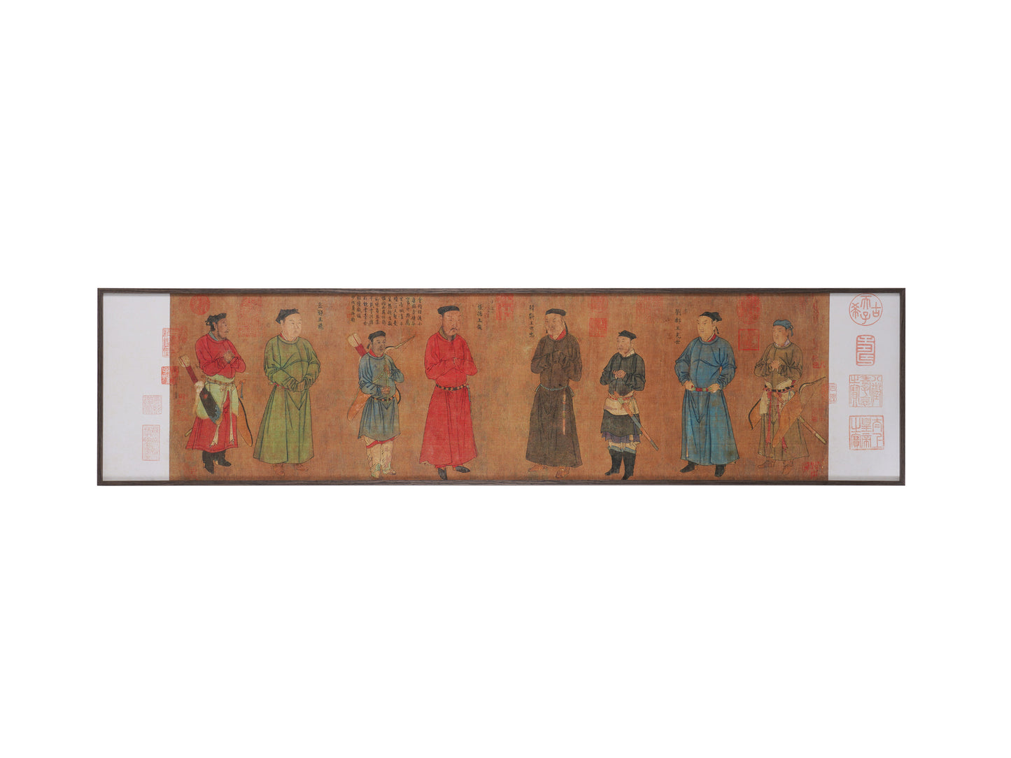 <Four Generals of Song Dynasty Revival> Framed Artprint